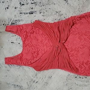 La scala french pink dress